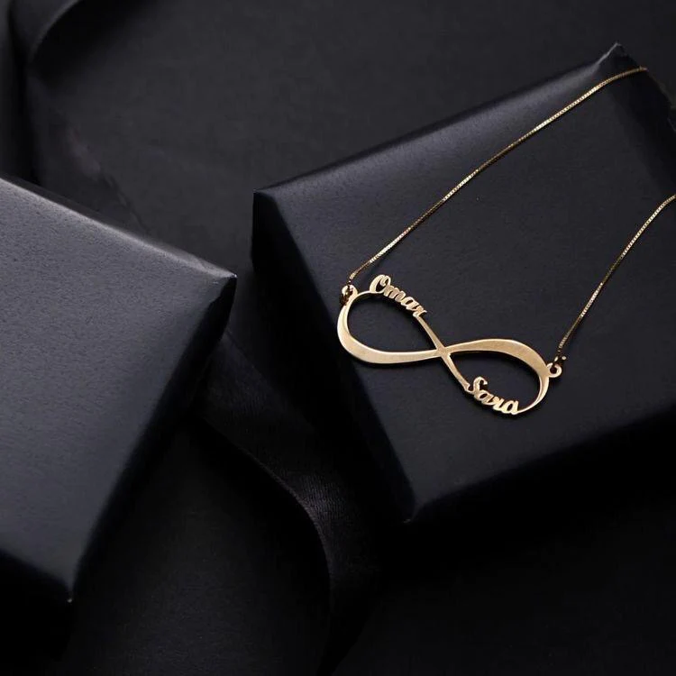 INFINITY NAME NECKLACE MY NAME NECKLACE.PK