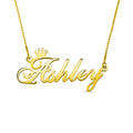 Personalized Single Name Necklace Worbaxshop.com