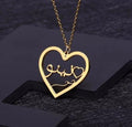 Heart Shaped Urdu Name Necklace Worbaxshop.com
