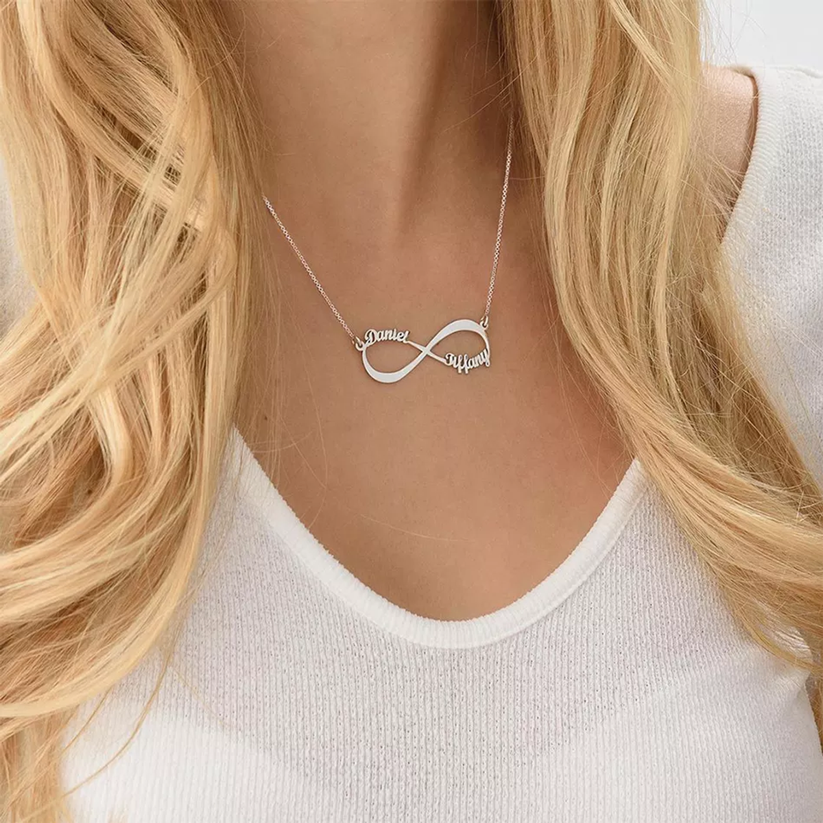 INFINITY NAME NECKLACE MY NAME NECKLACE.PK