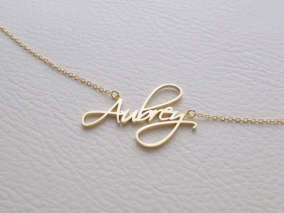 Personalize Signature Necklace Worbaxshop.com