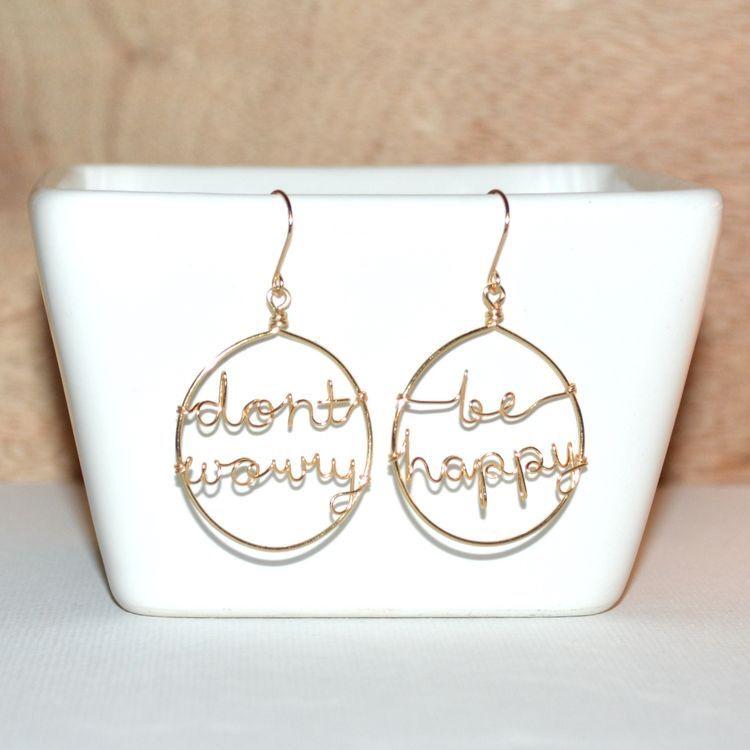 Personalized Name Earrings Unique Gifts Worbaxshop.com