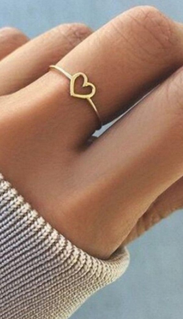 Heart sign with inside your Name Rings - Customize Rings Worbaxshop.com
