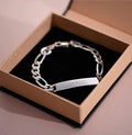 Stainless Steel Customize Name Male Bracelet Worbaxshop.com