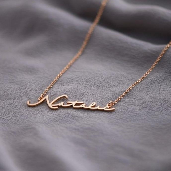 Personalize Signature Necklace Worbaxshop.com