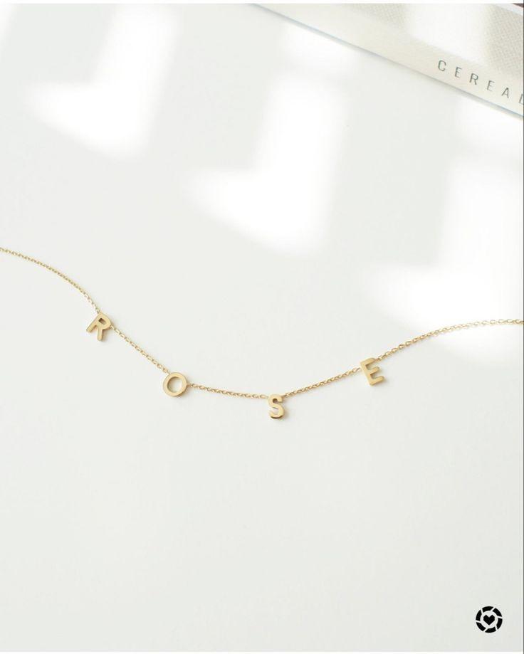 Choker Name Necklace Worbaxshop.com