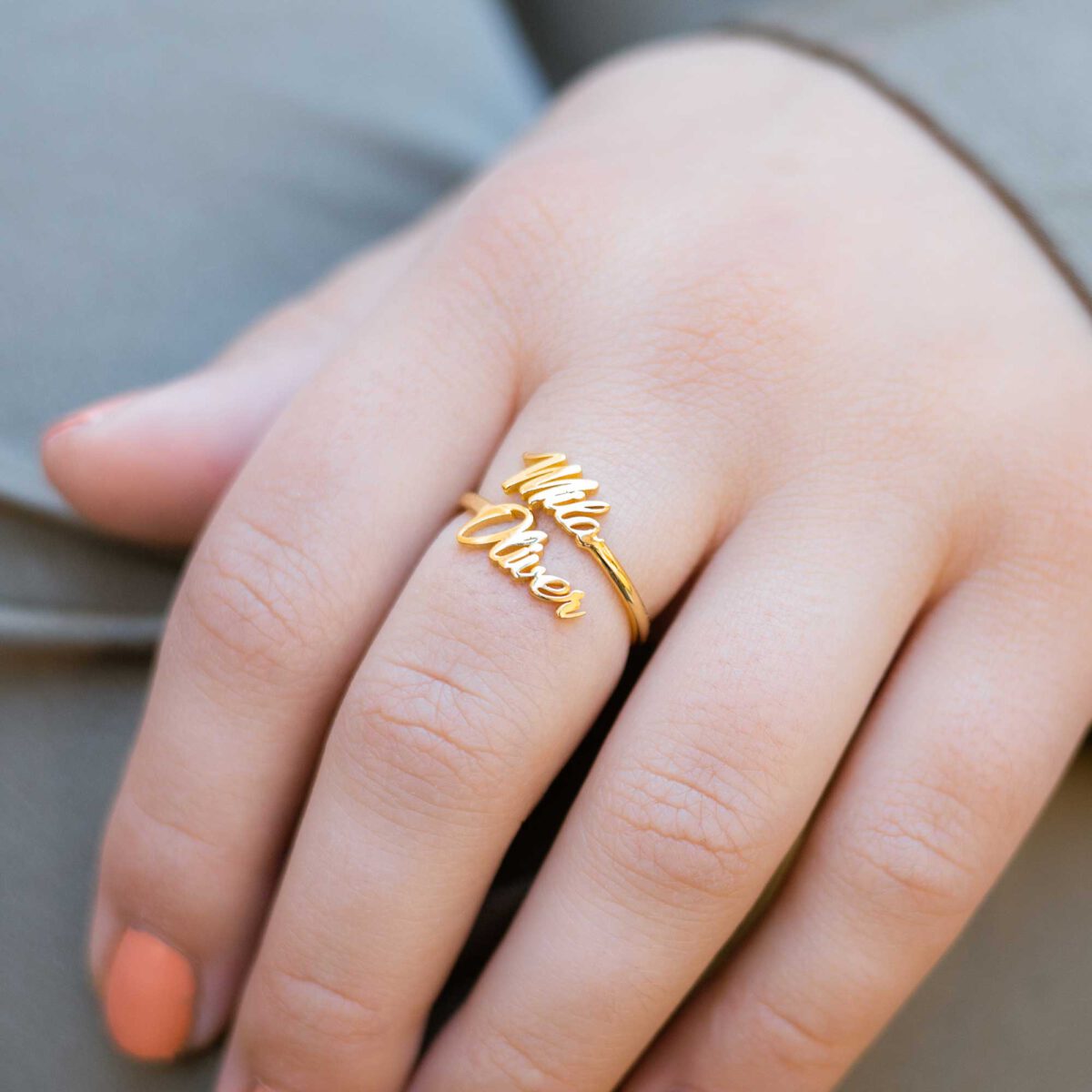 COUPLE NAME RING MY NAME NECKLACE.PK