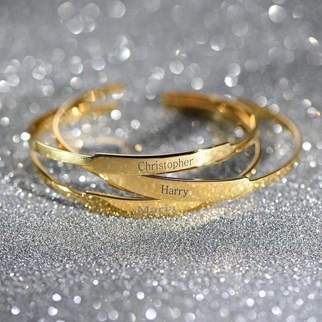 Personalized Name Bangle Worbaxshop.com