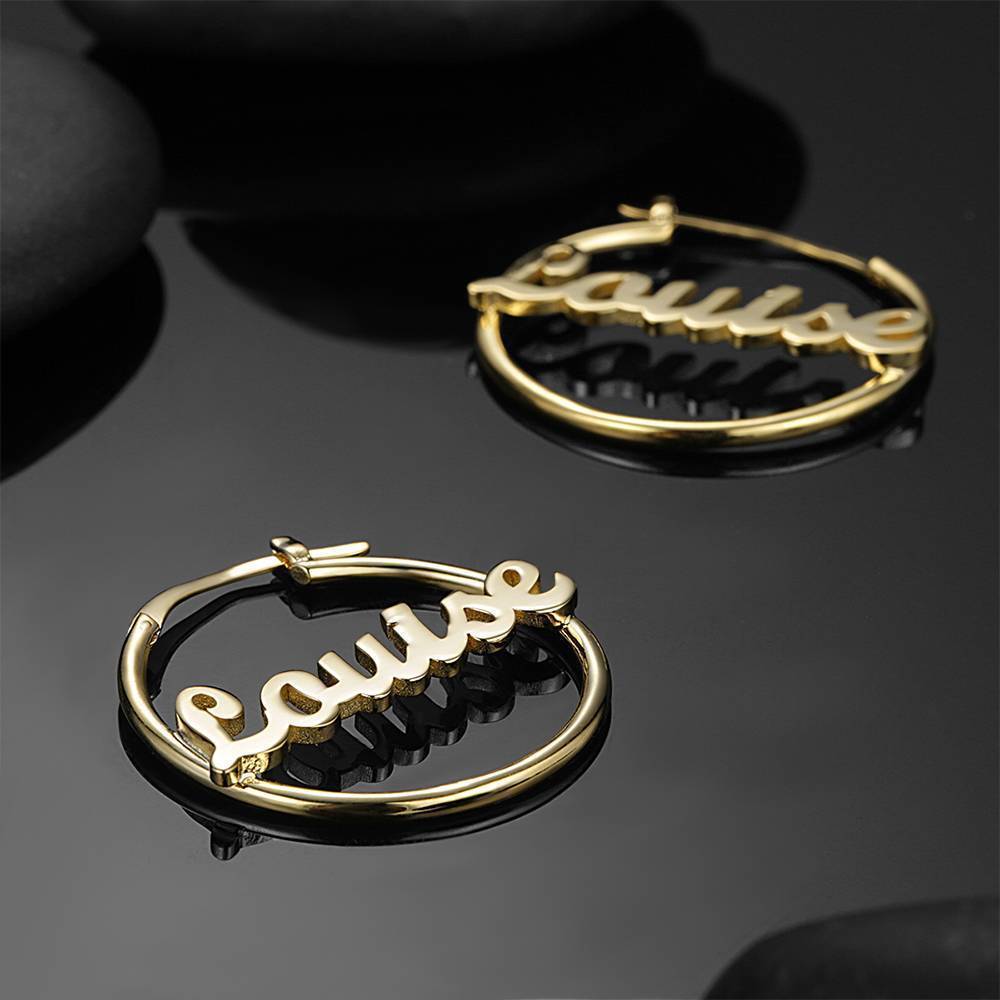 Personalized Name Earrings Unique Gifts Worbaxshop.com