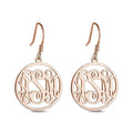 Personalized Monogram Name Earrings Worbaxshop.com