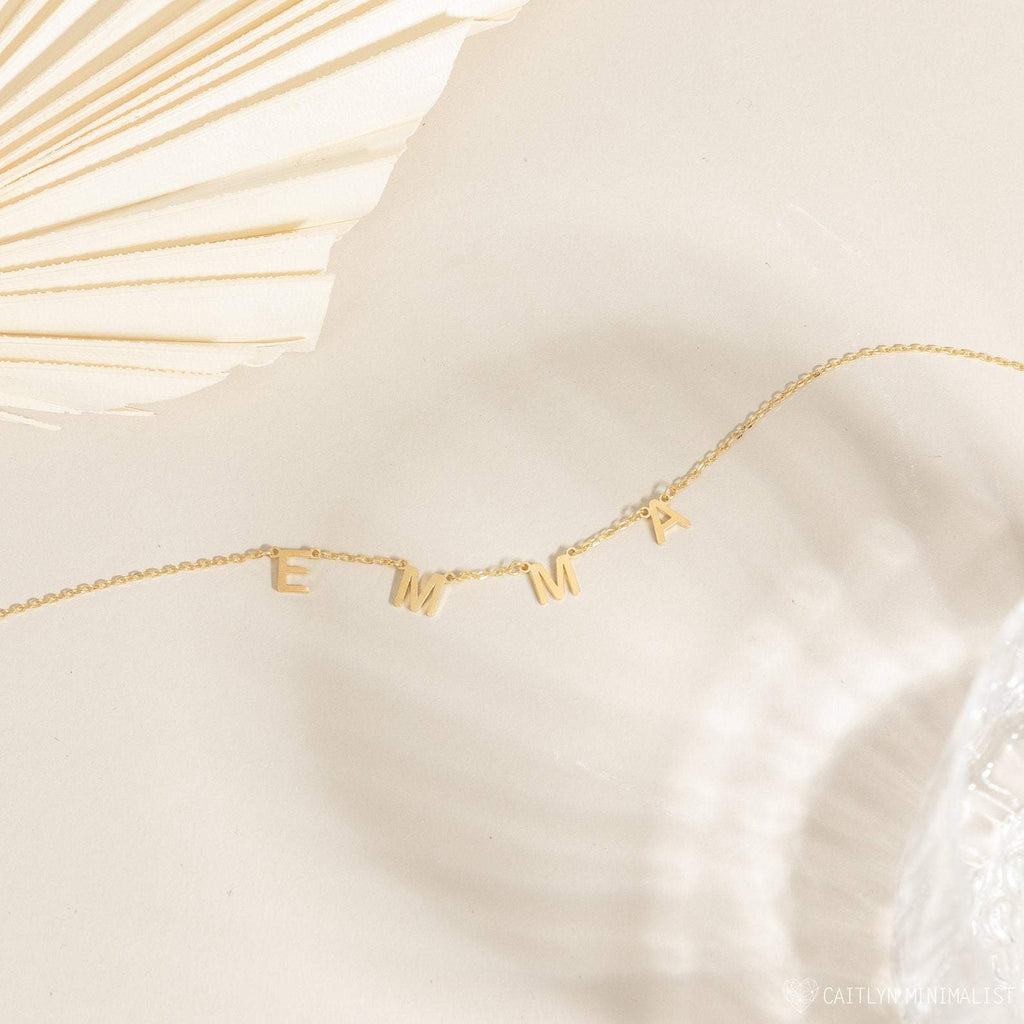 Choker Name Necklace Worbaxshop.com