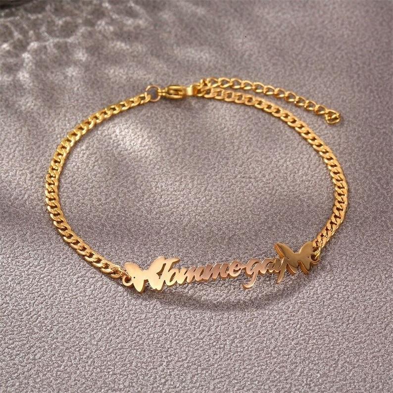 Butterfly's Name Bracelet Worbaxshop.com