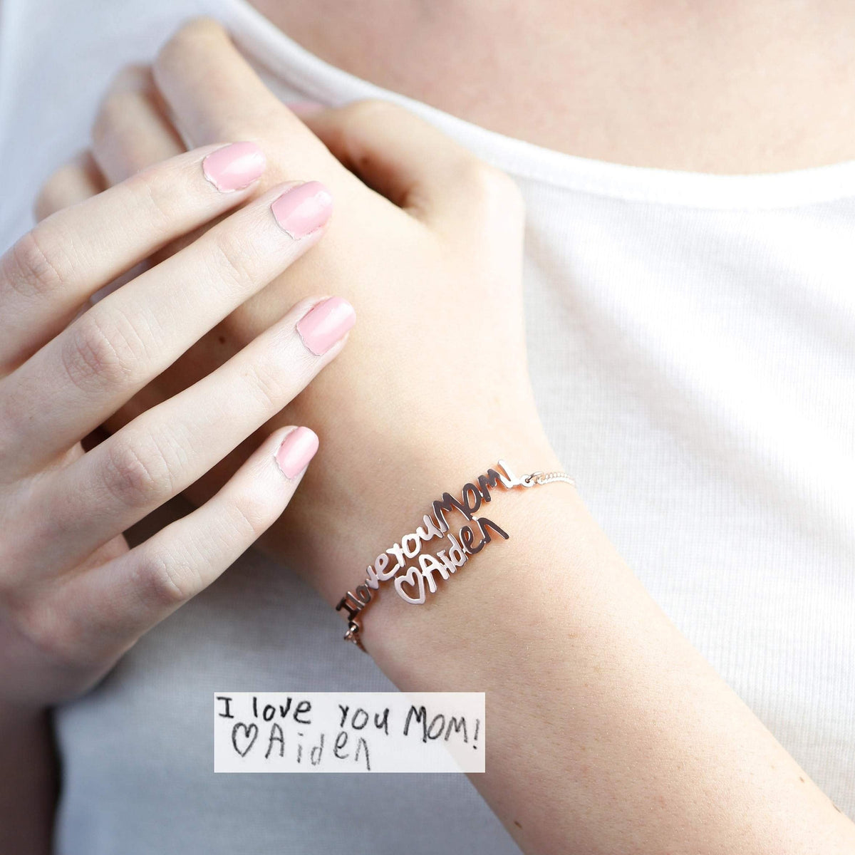 Handwriting Bracelet Worbaxshop.com