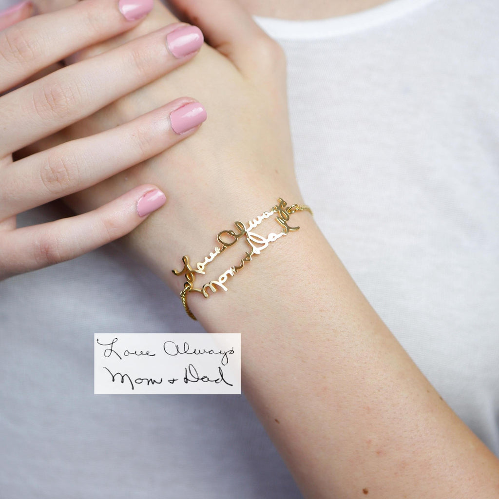 Handwriting Bracelet Worbaxshop.com