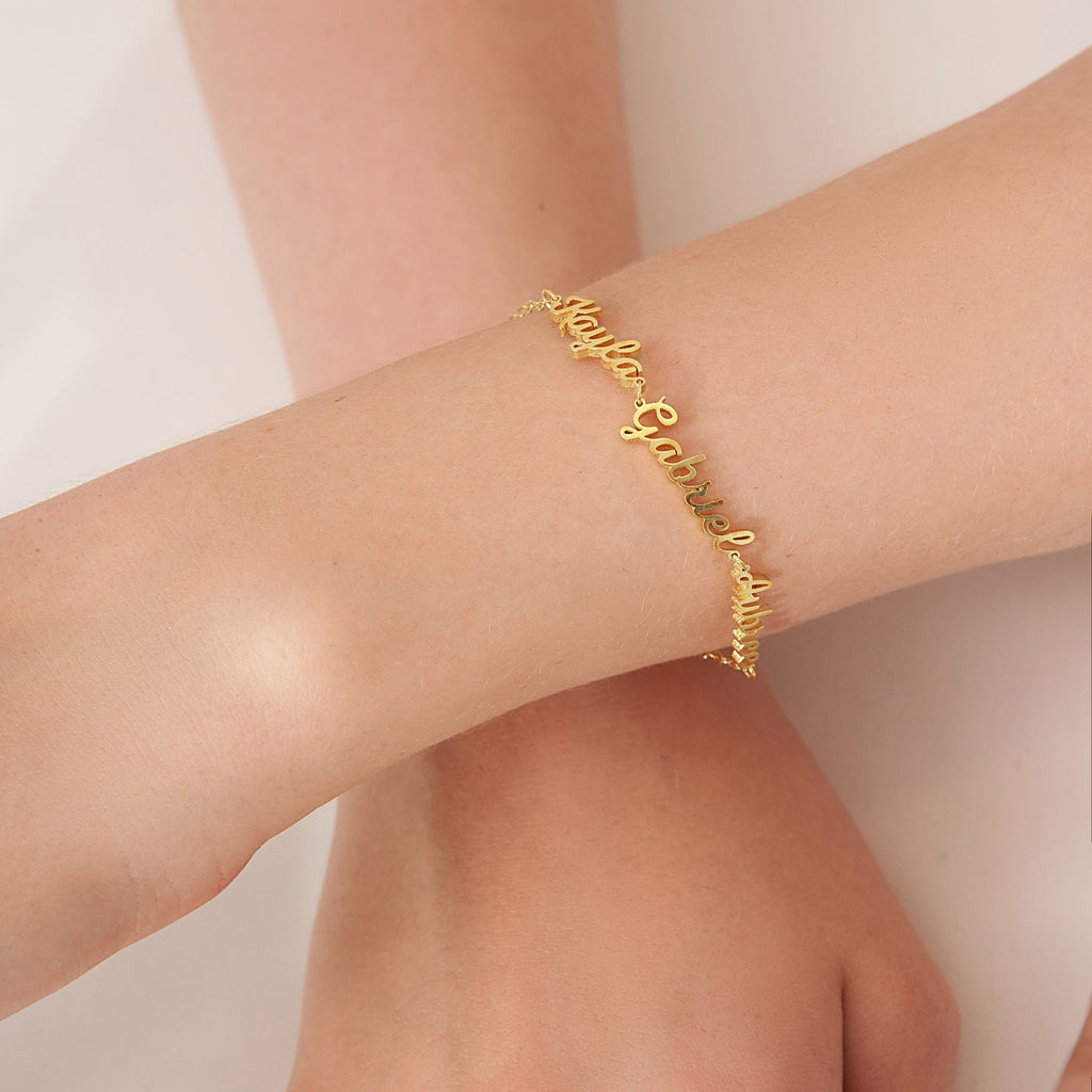 Multiple Name Bracelet Worbaxshop.com