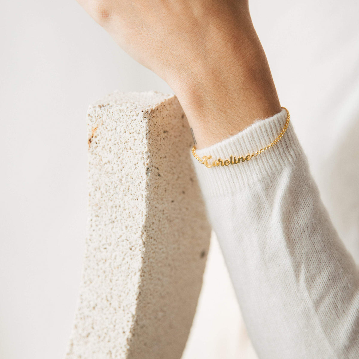 Ladybirds Name Curb Bracelet Worbaxshop.com