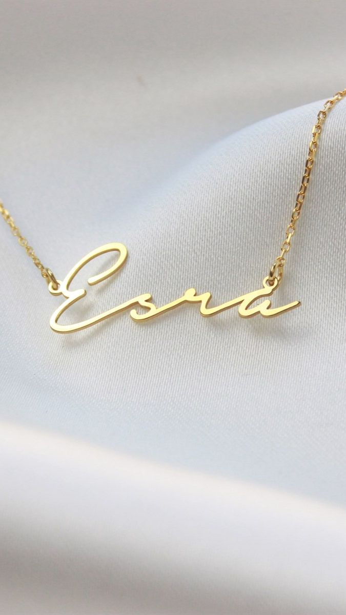 Personalize Signature Necklace Worbaxshop.com